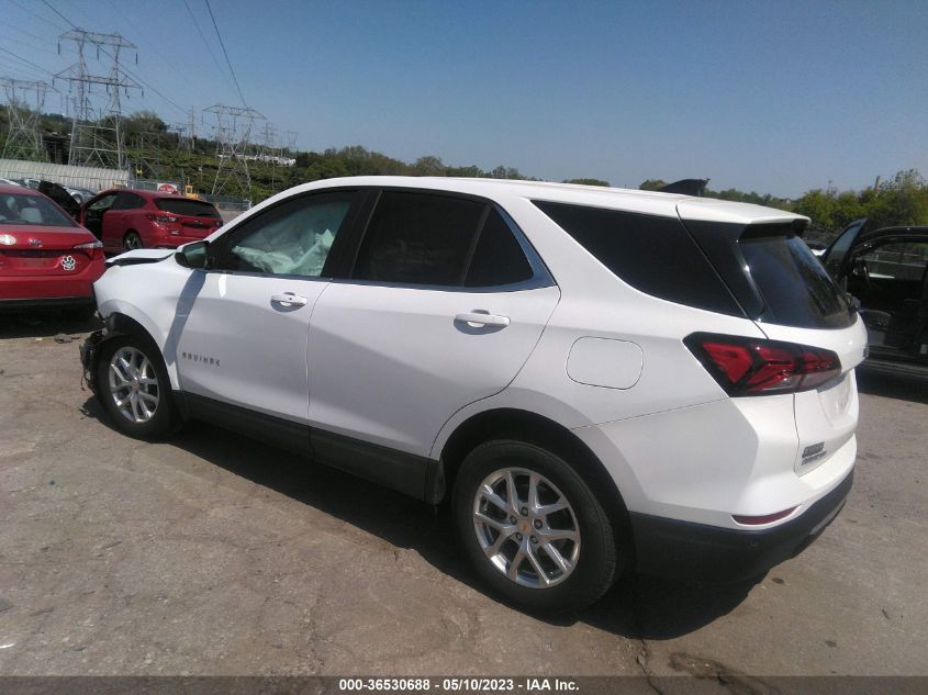 2022 CHEVROLET EQUINOX LT - 3GNAXUEV9NL259731