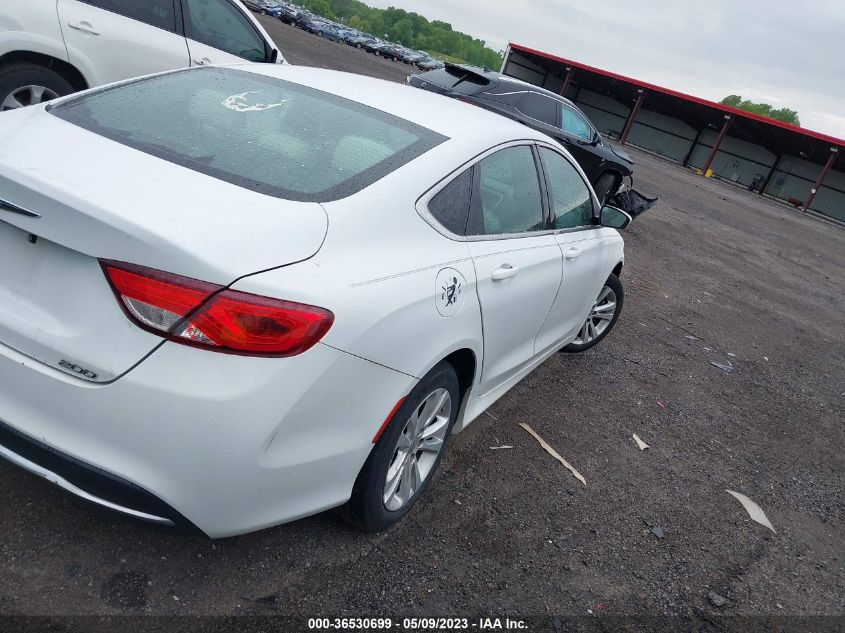 2016 CHRYSLER 200 LIMITED - 1C3CCCAB9GN149692