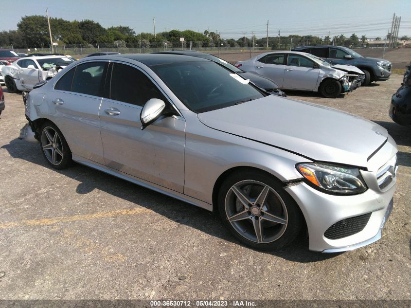 2015 MERCEDES-BENZ C-CLASS C 300 - 55SWF4JB2FU052223