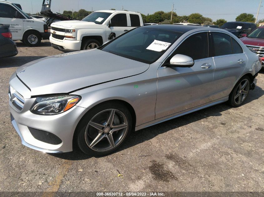 2015 MERCEDES-BENZ C-CLASS C 300 - 55SWF4JB2FU052223