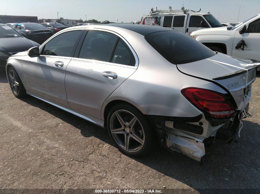 2015 MERCEDES-BENZ C-CLASS C 300 - 55SWF4JB2FU052223