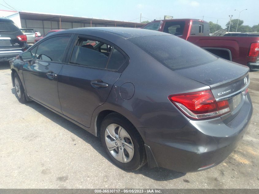 2014 HONDA CIVIC SEDAN LX - 19XFB2F55EE023730