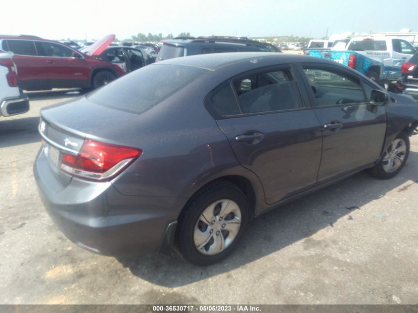2014 HONDA CIVIC SEDAN LX - 19XFB2F55EE023730