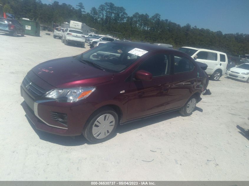 2022 MITSUBISHI MIRAGE G4 ES/LE/BLACK EDITION - ML32FUFJ3NHF00683