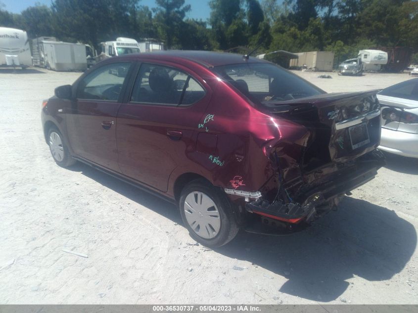 2022 MITSUBISHI MIRAGE G4 ES/LE/BLACK EDITION - ML32FUFJ3NHF00683