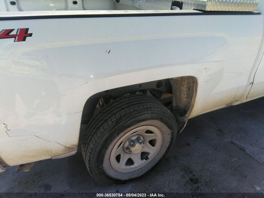 2019 CHEVROLET SILVERADO 1500 LD WORK TRUCK 2GCVKNECXK1160202