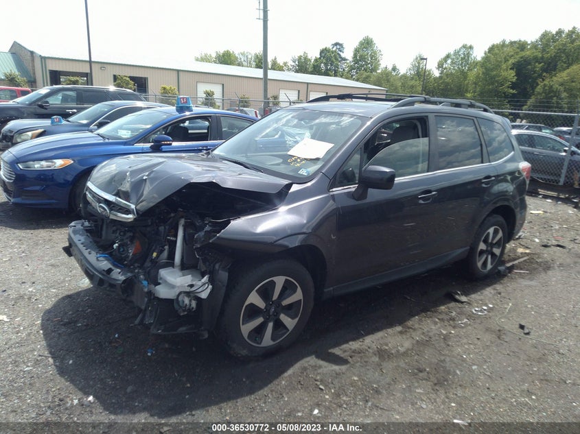 VIN JF2SJAJC7HH596873 2017 SUBARU FORESTER LIMITED