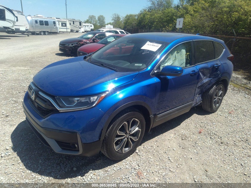 VIN 7FARW2H53ME017937 2021 HONDA CR-V EX