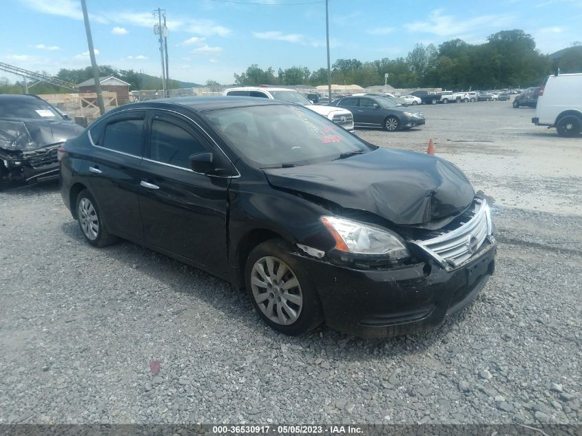 2015 NISSAN SENTRA SV - 3N1AB7APXFY346917