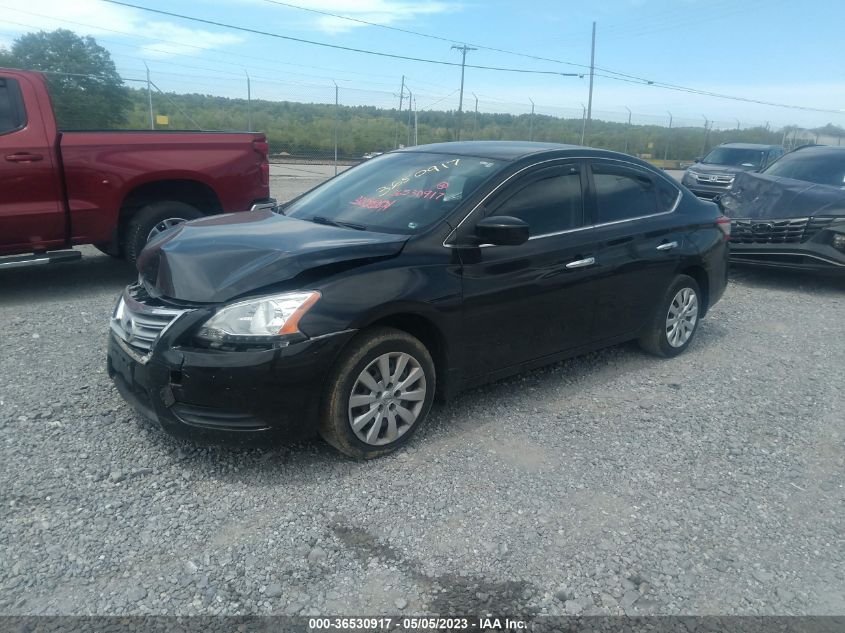 2015 NISSAN SENTRA SV - 3N1AB7APXFY346917