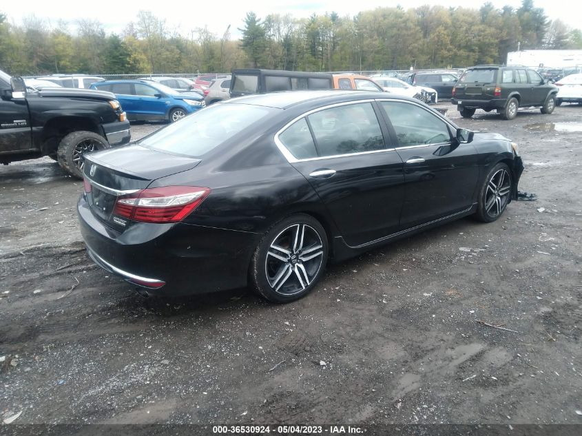 2017 HONDA ACCORD SEDAN SPORT SE - 1HGCR2F14HA065679