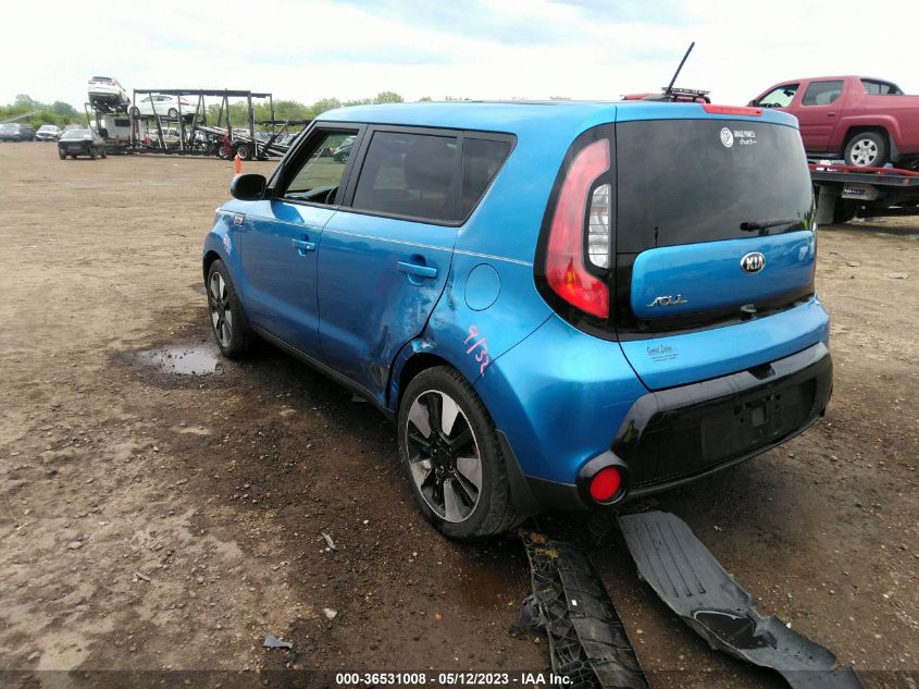 2016 KIA SOUL + - KNDJP3A58G7304349