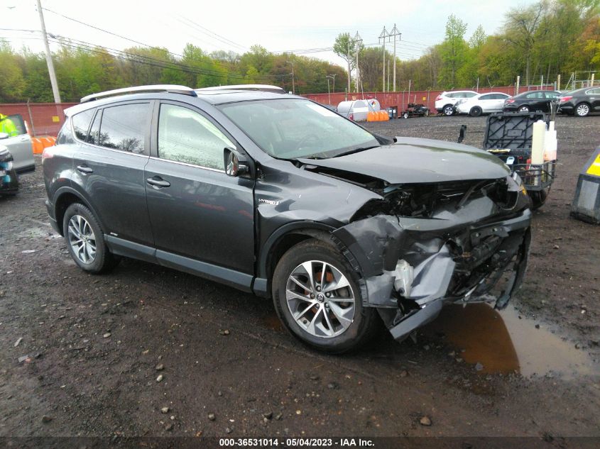 2016 TOYOTA RAV4 HYBRID XLE - JTMRJREV1GD019883