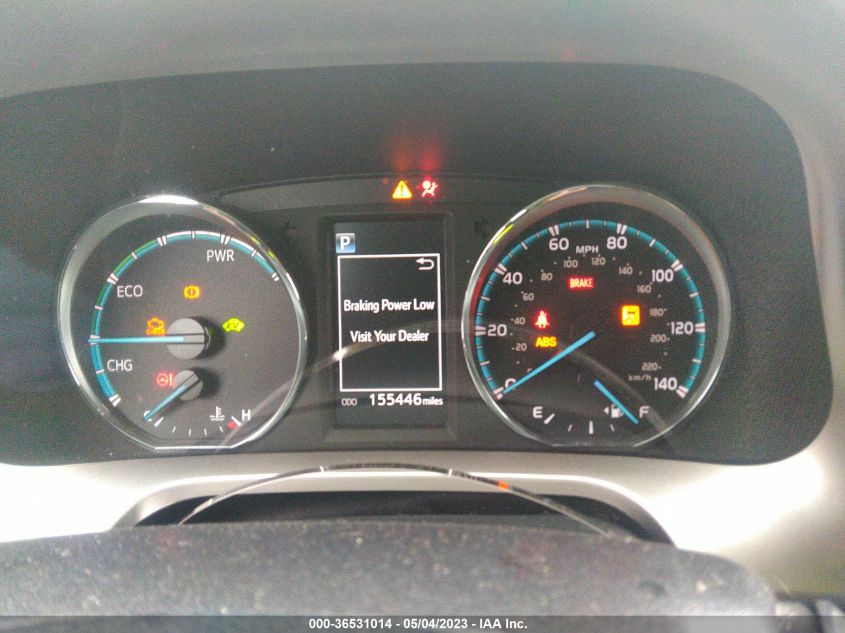 2016 TOYOTA RAV4 HYBRID XLE JTMRJREV1GD019883