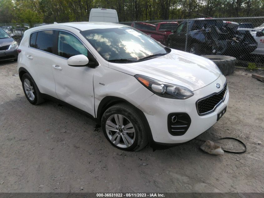 2019 KIA SPORTAGE LX - KNDPMCAC6K7627941