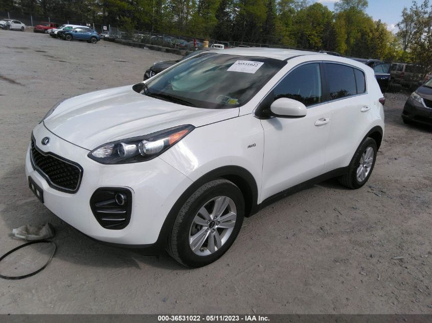 2019 KIA SPORTAGE LX - KNDPMCAC6K7627941