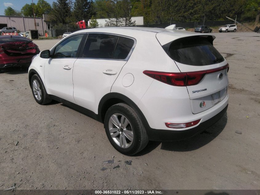 2019 KIA SPORTAGE LX - KNDPMCAC6K7627941