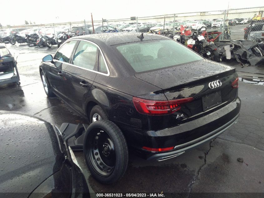 2019 AUDI A4 PREMIUM/TITANIUM PREMIUM - WAUGMAF45KA013808