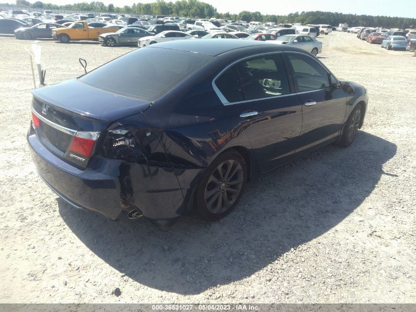 2014 HONDA ACCORD SEDAN SPORT - 1HGCR2F54EA806461