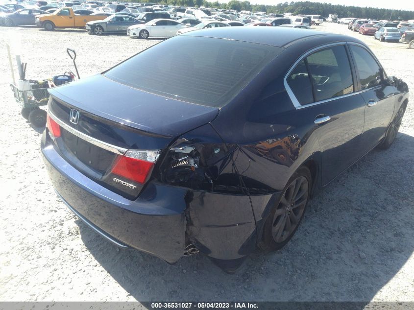 2014 HONDA ACCORD SEDAN SPORT - 1HGCR2F54EA806461