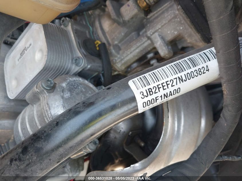 2022 CAN-AM RYKER - 3JB2FEF27NJ003824