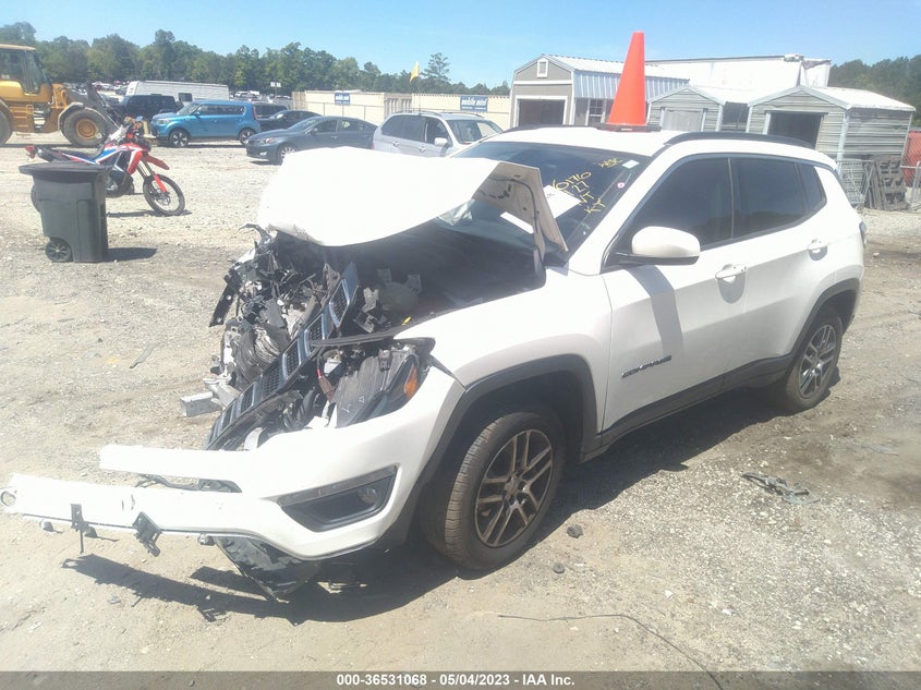 VIN 3C4NJDBBXJT150176 2018 JEEP COMPASS LATITUDE