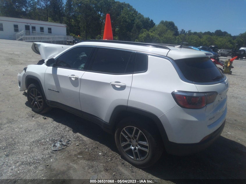 VIN 3C4NJDBBXJT150176 2018 JEEP COMPASS LATITUDE