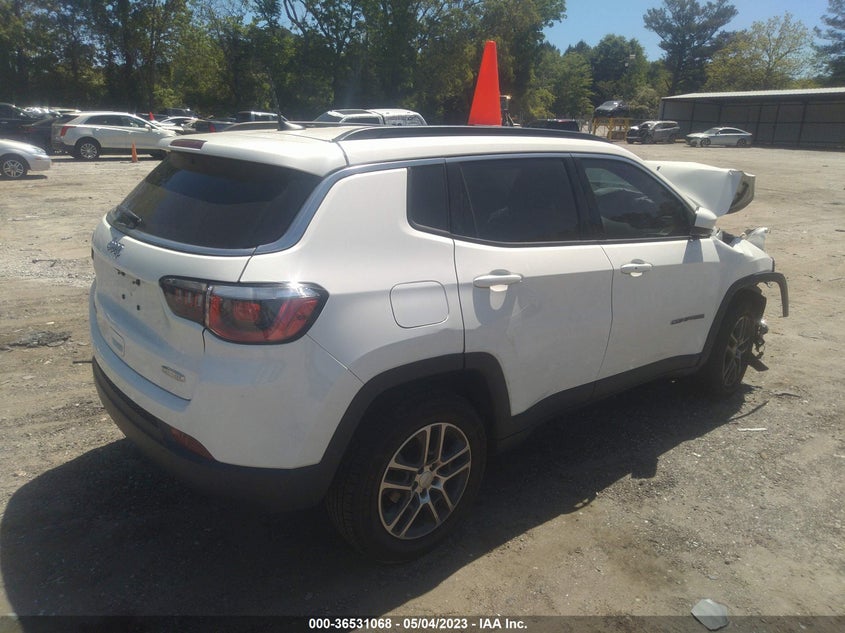 VIN 3C4NJDBBXJT150176 2018 JEEP COMPASS LATITUDE