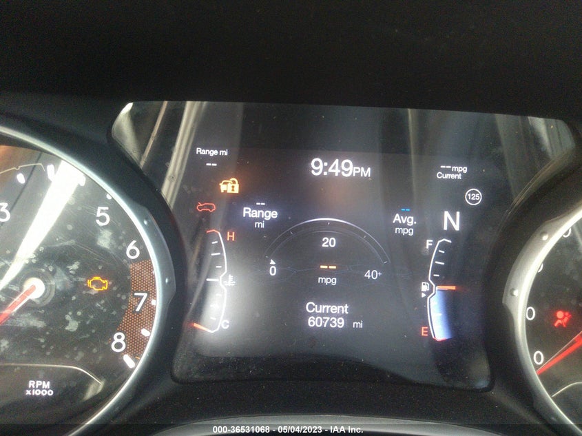 VIN 3C4NJDBBXJT150176 2018 JEEP COMPASS LATITUDE