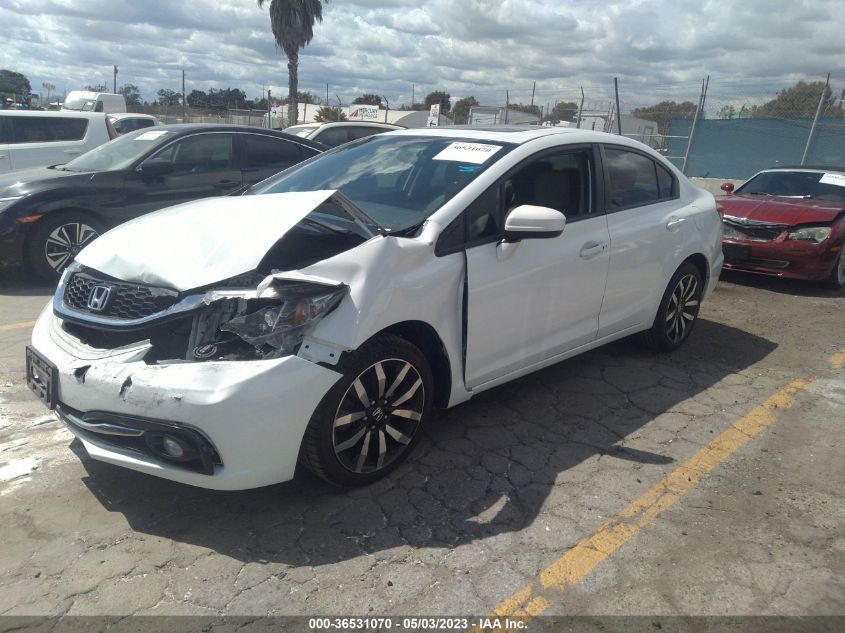 2014 HONDA CIVIC SEDAN EX-L - 19XFB2F91EE261013