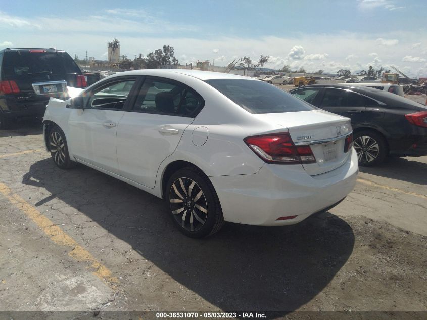 2014 HONDA CIVIC SEDAN EX-L - 19XFB2F91EE261013