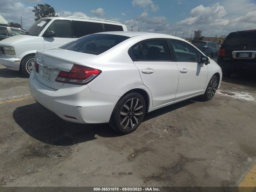 2014 HONDA CIVIC SEDAN EX-L - 19XFB2F91EE261013