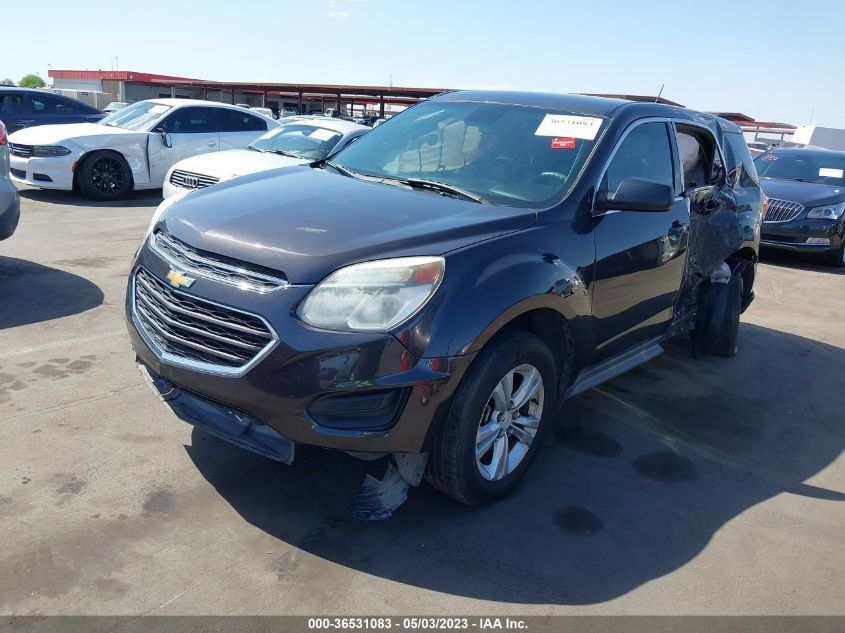 2016 CHEVROLET EQUINOX LS - 2GNALBEK2G6306644