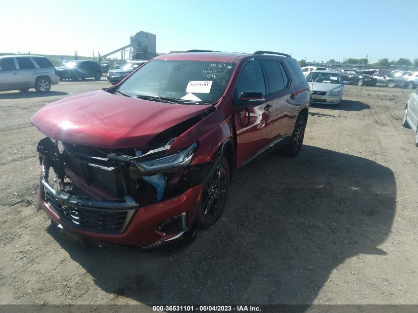 2022 CHEVROLET TRAVERSE PREMIER - 1GNEVKKW2NJ132898