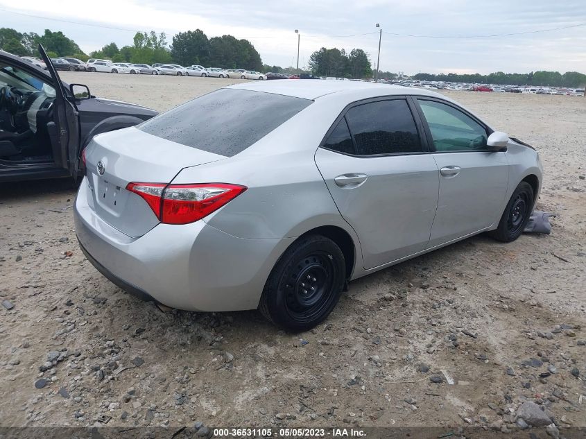 2016 TOYOTA COROLLA L/LE/S/S PLUS/LE PLUS - 5YFBURHEXGP559251