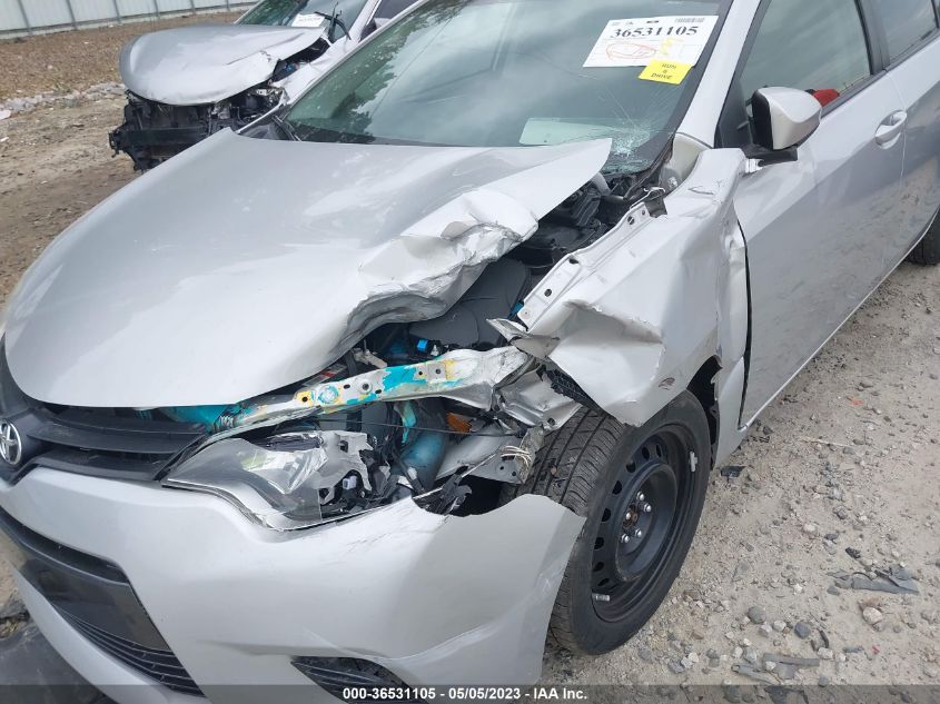 2016 TOYOTA COROLLA L/LE/S/S PLUS/LE PLUS - 5YFBURHEXGP559251
