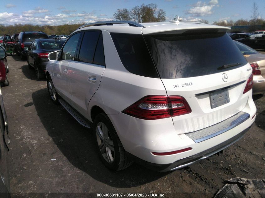 2015 MERCEDES-BENZ M-CLASS ML 350 - 4JGDA5HB3FA470233