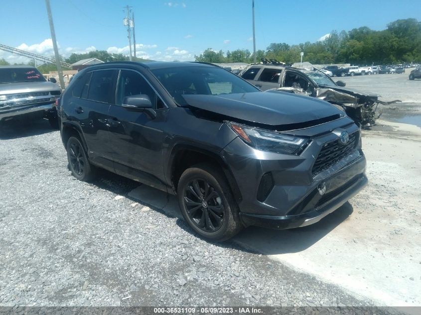 2022 TOYOTA RAV4 HYBRID SE - 4T3T6RFVXNU071034
