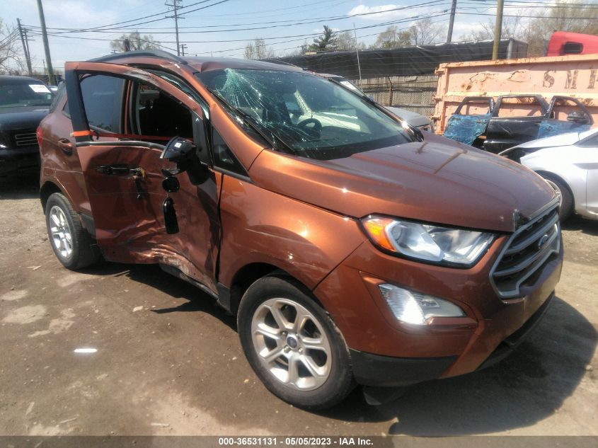 2018 FORD ECOSPORT SE - MAJ3P1TE1JC226799