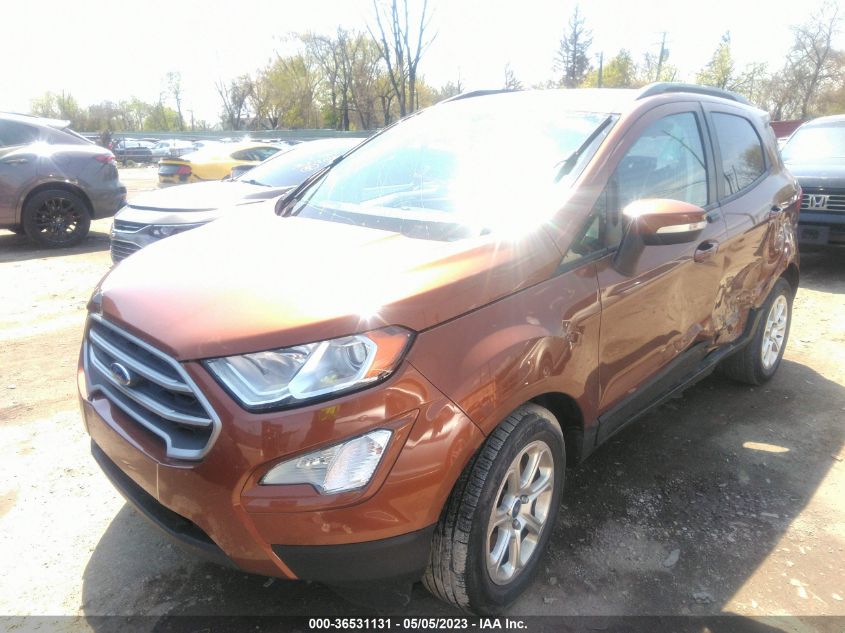 2018 FORD ECOSPORT SE - MAJ3P1TE1JC226799
