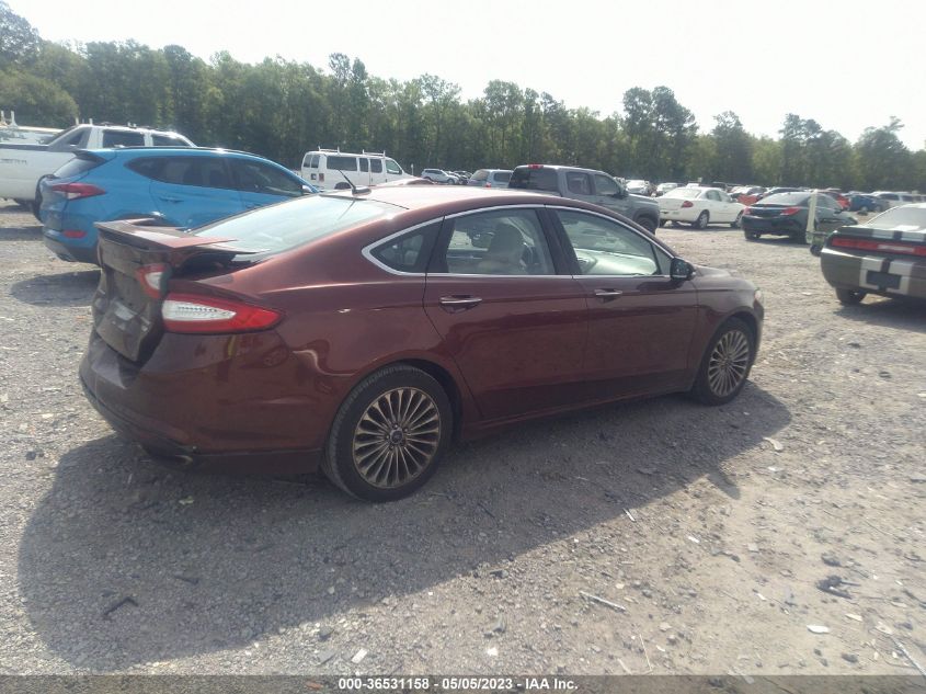 2015 FORD FUSION TITANIUM - 3FA6P0K9XFR295835