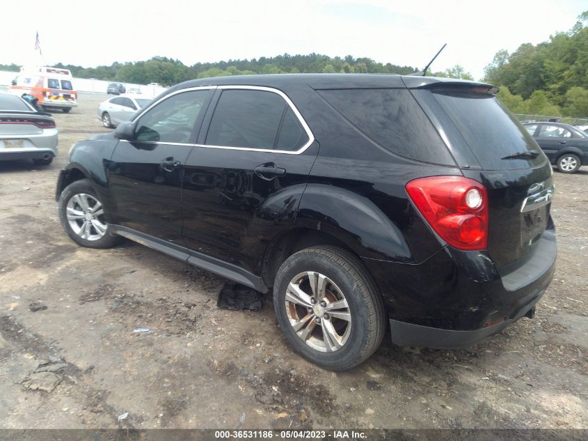 2013 CHEVROLET EQUINOX LS - 2GNALBEK9D1109530