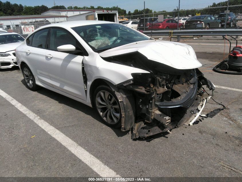 2015 CHRYSLER 200 S - 1C3CCCBB1FN670287