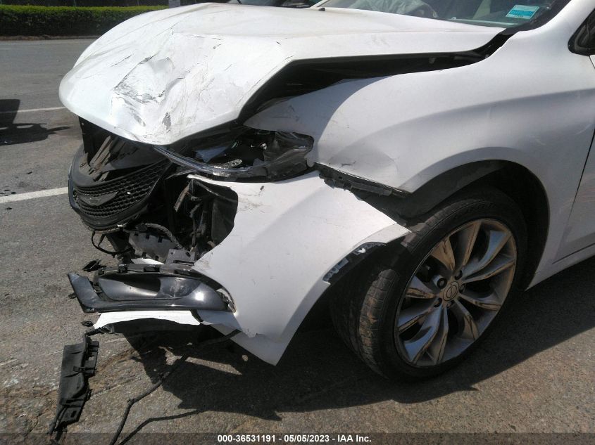 2015 CHRYSLER 200 S - 1C3CCCBB1FN670287