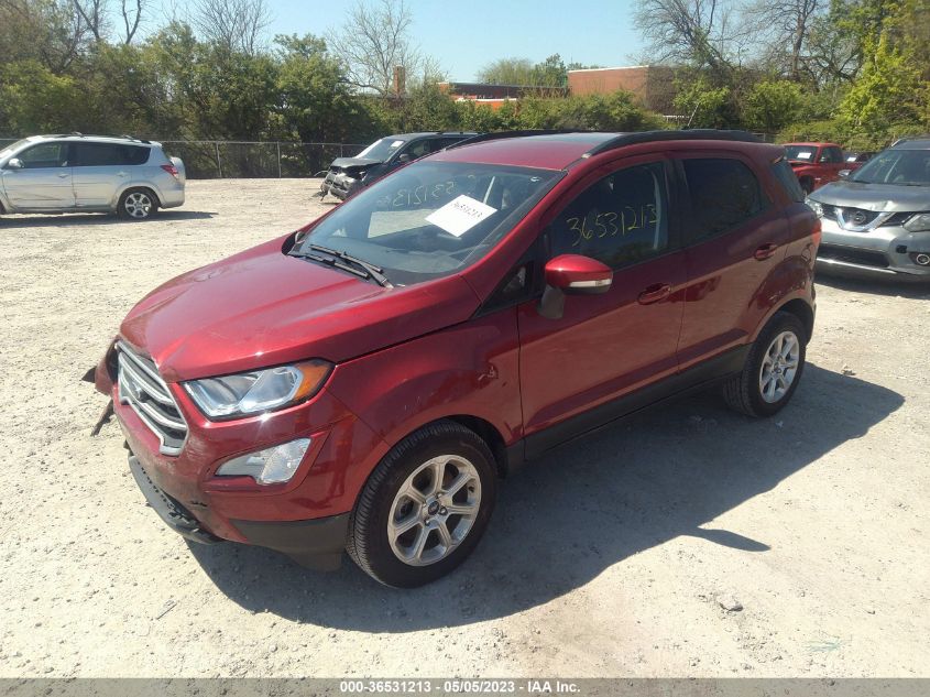 2021 FORD ECOSPORT SE - MAJ3S2GEXMC450415