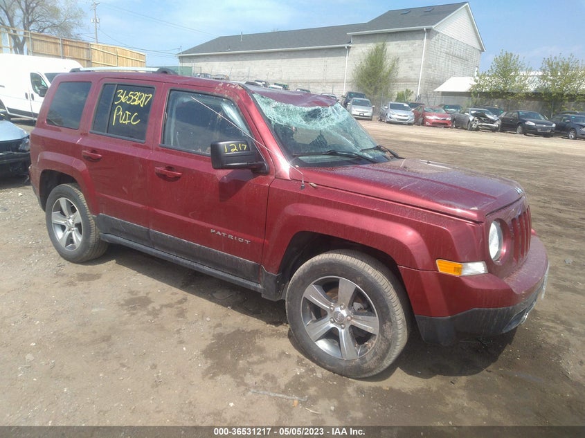 VIN 1C4NJRFB7HD151812 2017 JEEP PATRIOT HIGH ALTITUDE