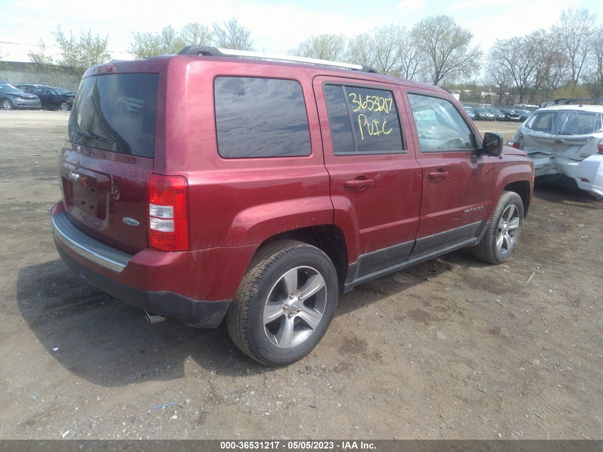 VIN 1C4NJRFB7HD151812 2017 JEEP PATRIOT HIGH ALTITUDE