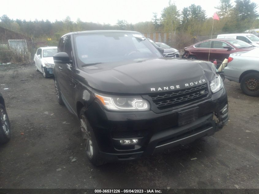 2016 LAND ROVER RANGE ROVER SPORT V8 - SALWR2EF6GA561681
