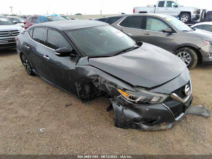 2018 NISSAN MAXIMA SV - 1N4AA6AP6JC368401