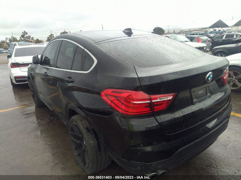 2015 BMW X4 XDRIVE28I - 5UXXW3C50F0M89478
